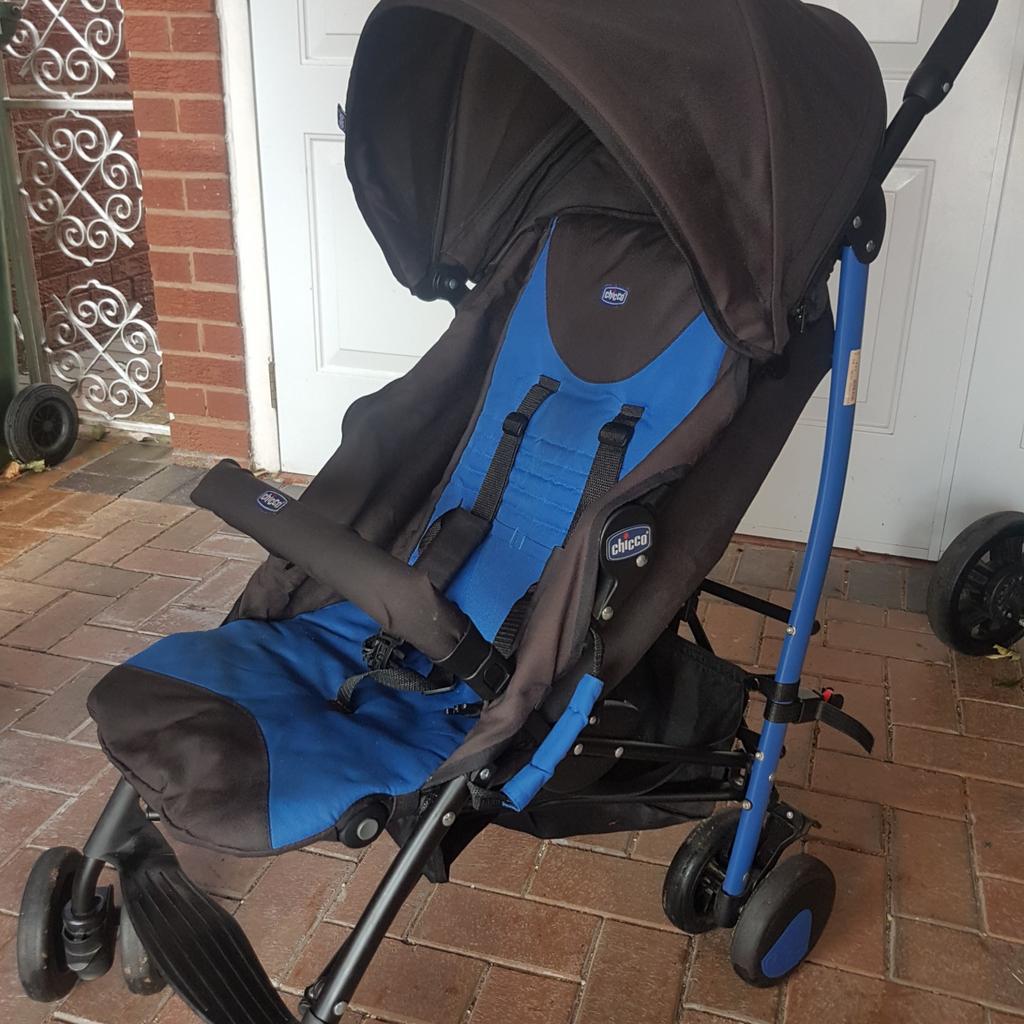 Chicco echo outlet stroller mr blue