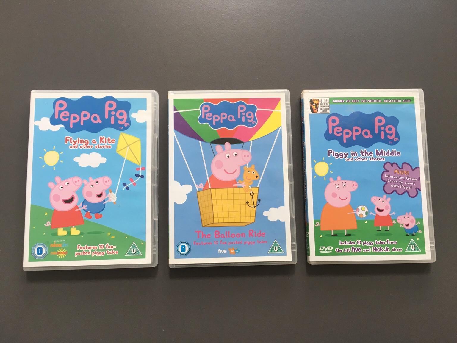 Peppa Pig DVDs x3 in SM5 Sutton for £3.00 for sale | Shpock