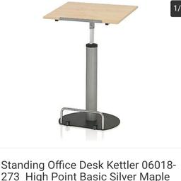 Description

Height adjustable from 100cm to 112cmWorktop 70 x 55cm and disk tilt around 8°Steel floor base with transport wheelsStable, chrome-plated stirrupDimensions: H: 100-112cm, W: 70cm, D: 55cm