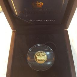 collectable 9ct gold penny 60 ono