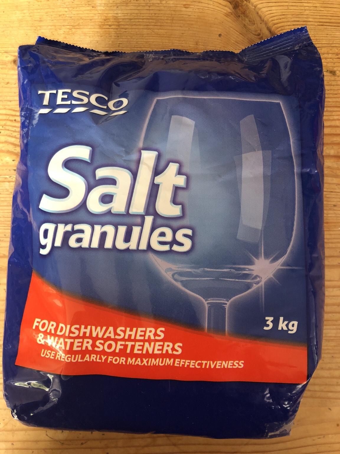 Dishwasher salt granules 3 kg in CO16 Tendring für gratis zum Verkauf Shpock AT