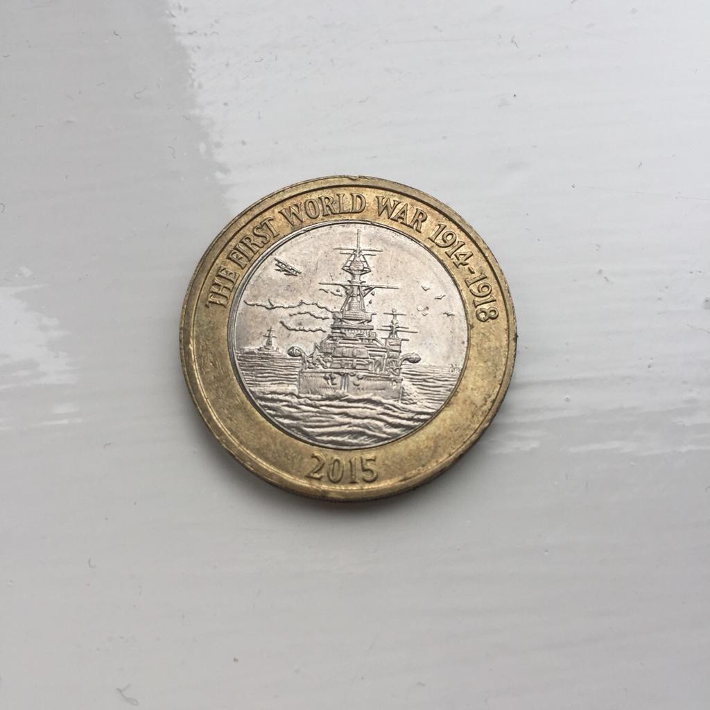 first world war 1914 to 1918 £2 coin