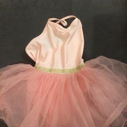 Rosa Ballettkleid, Größe 110, Stretch