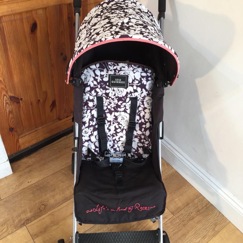 Maclaren Quest Lulu Guinness Buggy Stroller in London Borough of Harrow for 60.00 for sale Shpock