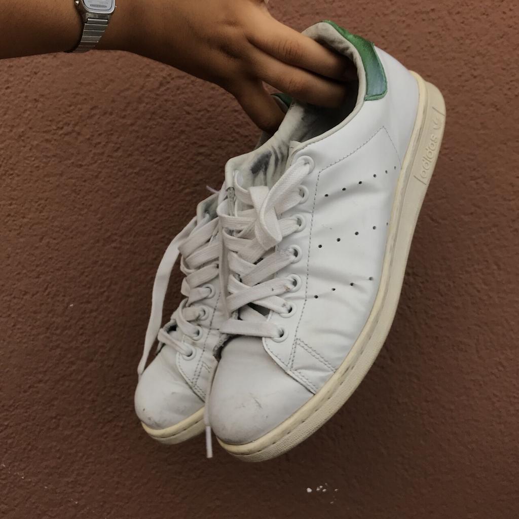 Stan smith bianche sale e verdi