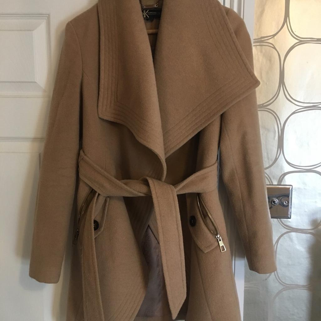 Kim kardashian outlet camel coat