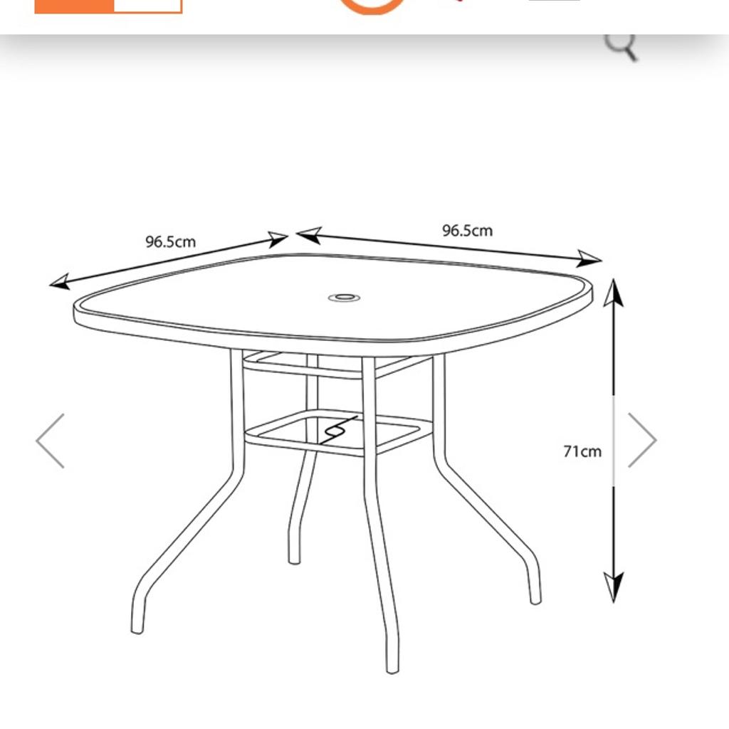 Garden table in S65 Rotherham für 22,00 £ zum Verkauf | Shpock DE