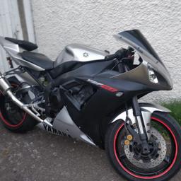 Classic 2002 Yamaha YZF R1 (5PW) in a rare astral silver metallic on a matte black frame.

- 12 months MOT
- 29k miles
- Delkevic end can
- Crash bungs
- Tinted windshield
- LED front indicators and integrated LED tail light
- Regular servicing and top maintenance
- All papers present including V5