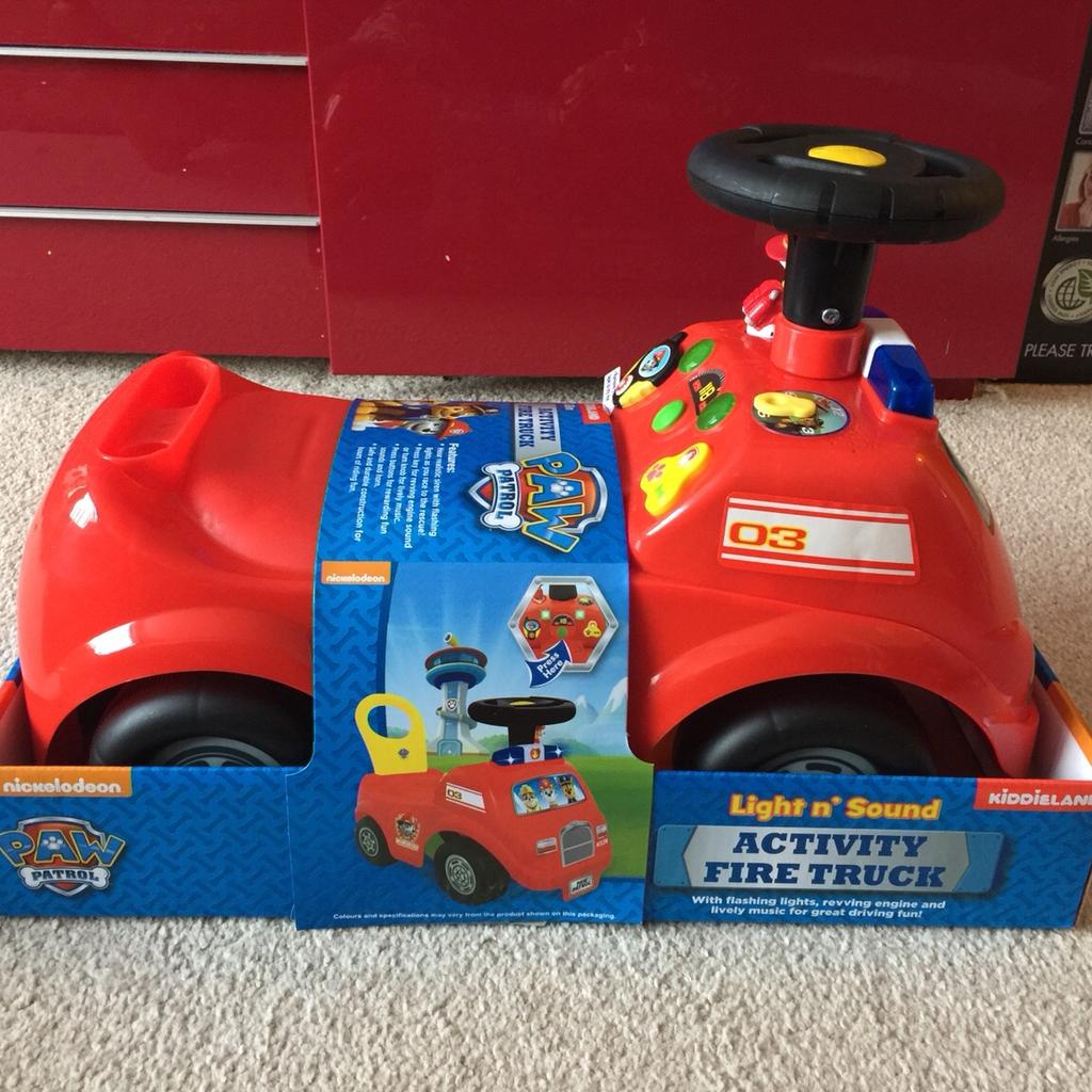 Paw patrol best sale ride on tesco