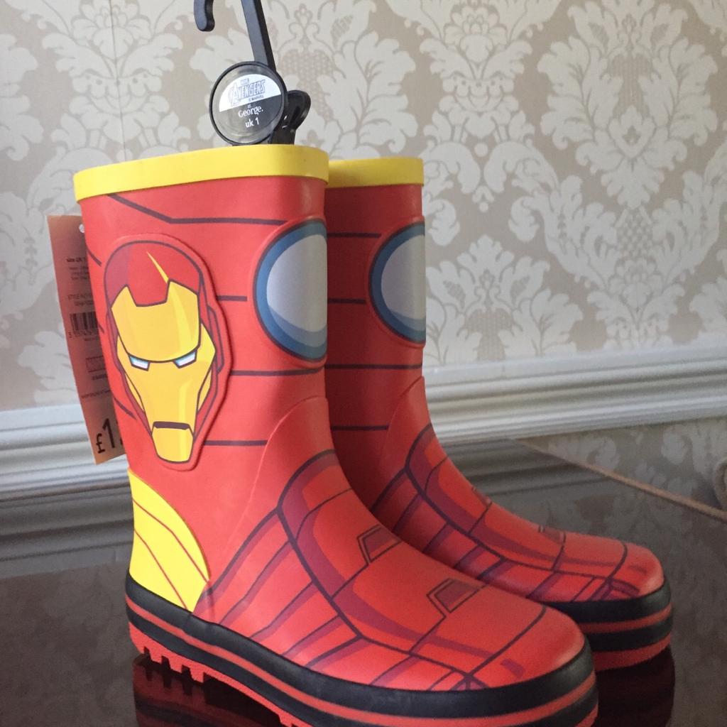 Brand new Avengers Iron man wellies in London Borough of Barking and Dagenham for 6.00 for sale Shpock