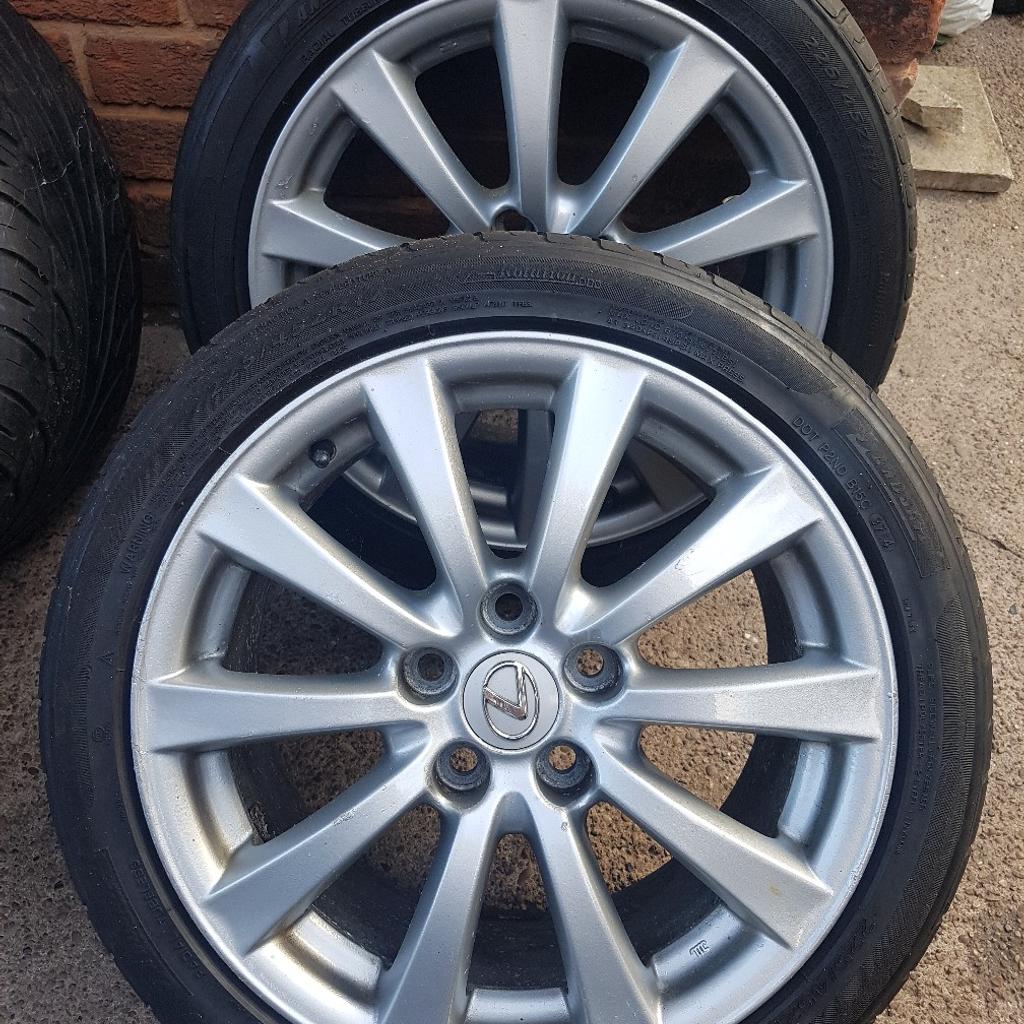 Lexus IS220 alloy wheels with tyres in S80 Bassetlaw for £200.00 for ...