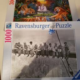 Verkaufe zwei Ravensburger Puzzle. 1000 bzw. 3000 Teile. die Puzzle können auch einzelnd erworben werden. Versand ist gegen Aufpreis möglich.