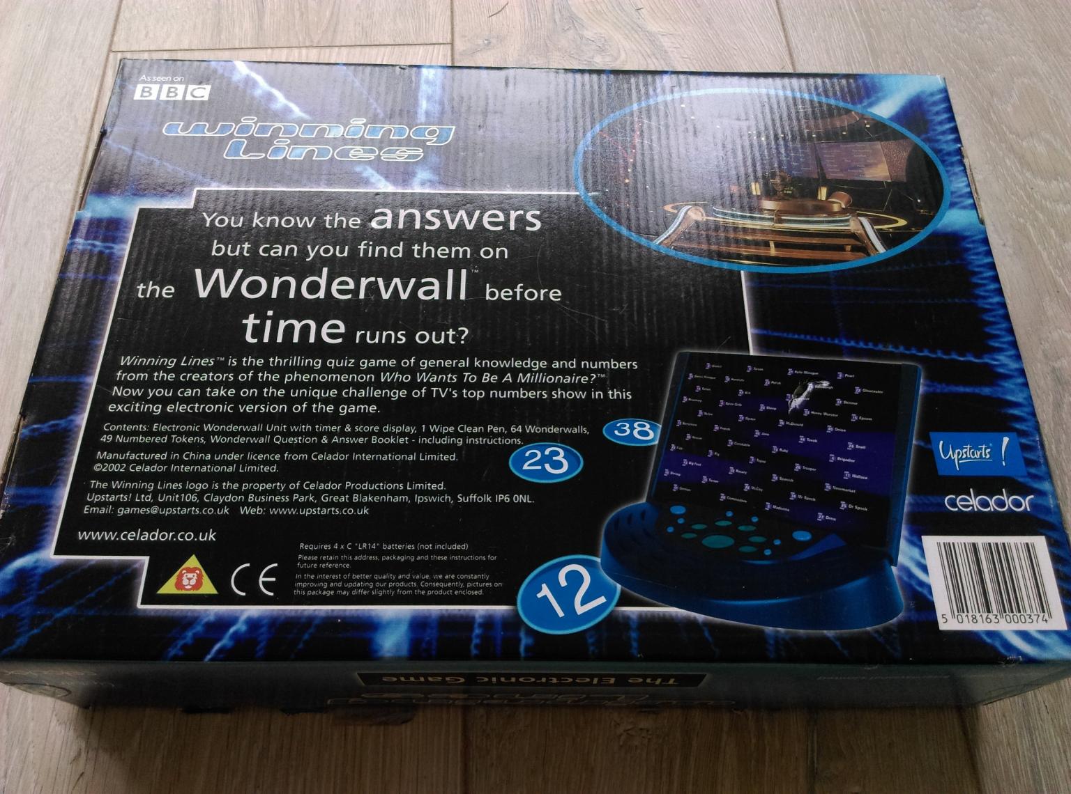 BBC Winning Lines Game New in SK9 Wilmslow for £1.00 for sale Shpock