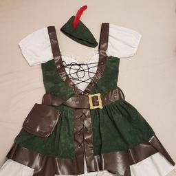 Verkaufe ein ganz neues ungetragenes Robin Hood Kostüm für Frauen in Größe 38.