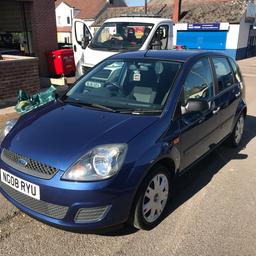 Ford Fiesta 08 5 door 1.25cc petrol with only 76000 miles and Mot till March 2019 runs and drives nice 1075 ono