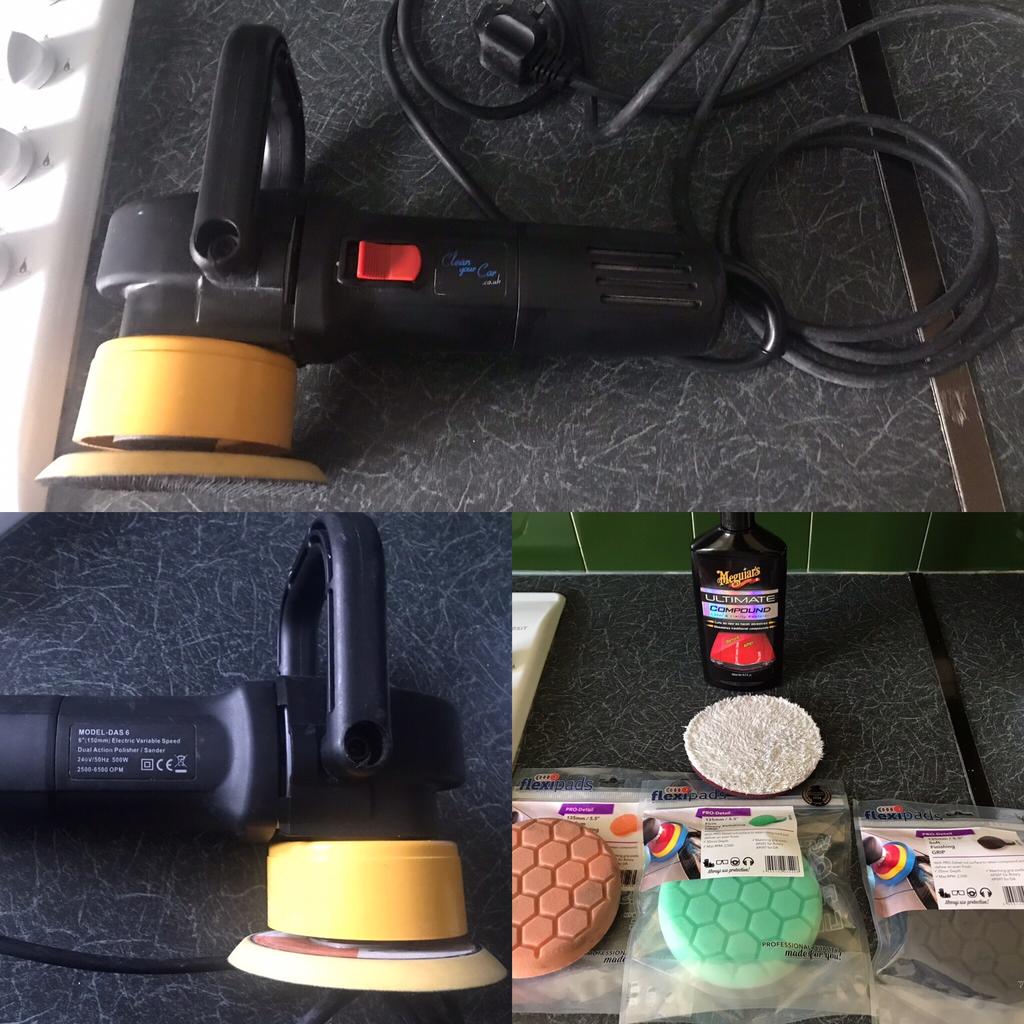Machine polisher , compound , pads in BR1 Lewisham for £65.00 for sale