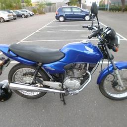 2005 electric start model.New mot,battery,clutch cable. Not the usual rusty,tatty old pile,very good condition for year.Please ring 07496 388684