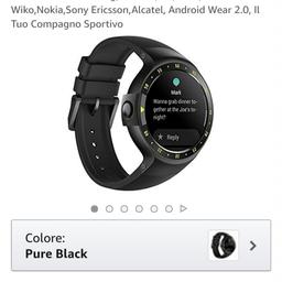 Smartwatch ticwatch s colore nero su Amazon si trova al prezzo riportato nella fotografia
Bellissimo smartwach nuovo mai usato
