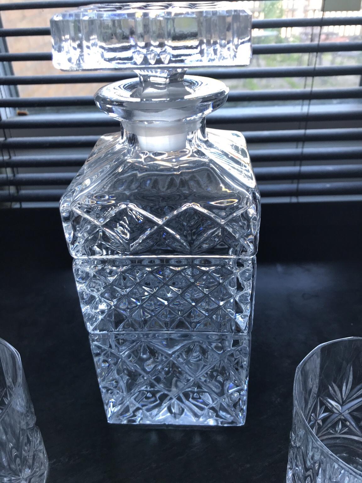 Set of 6 Crystal D'Arques glasses + decanter in Coventry for £25.00 for ...