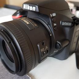 Good condition
Do not hesitate to contact me for more details.

it can be sold separately.

Nikon D5600 320£
Nikon AF-S 35mm 1.8G 90£