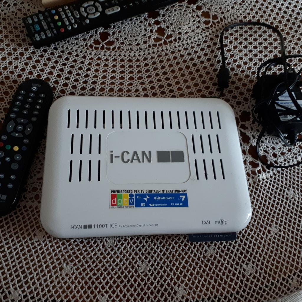 decoder per digitale terrestre i can con poss in 15033 Casale