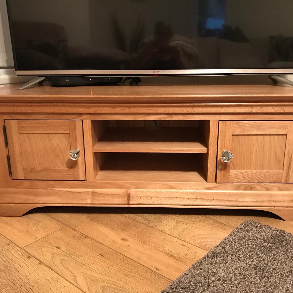 Constance solid oak tv unit in CF Cardiff for 150.00 for sale