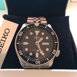 Seiko watch for sale
Perfect condition 
Working perfect
Model nr SKX007K2
Orginal seiko with Box