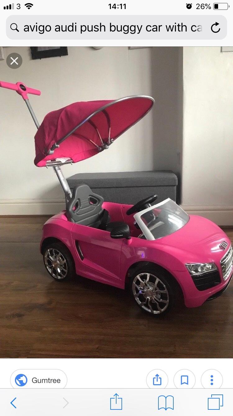 Audi push car with canopy online