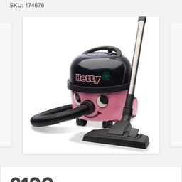 Brand new hetty hoover was a unwanted gift wasn’t even assembled still packed in box £120 new