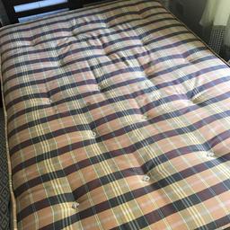 Free small double mattress;

Very well kept and clean except for the coffee stain you see in the picture;

Buyer to collect ASAP;