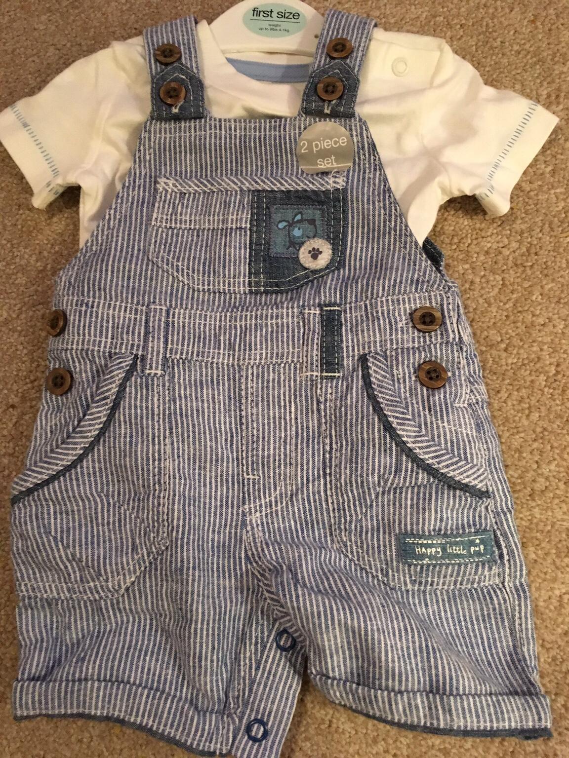 George At Asda Boys Dungaree Set First Size in TS26 Hart Station for £1 ...