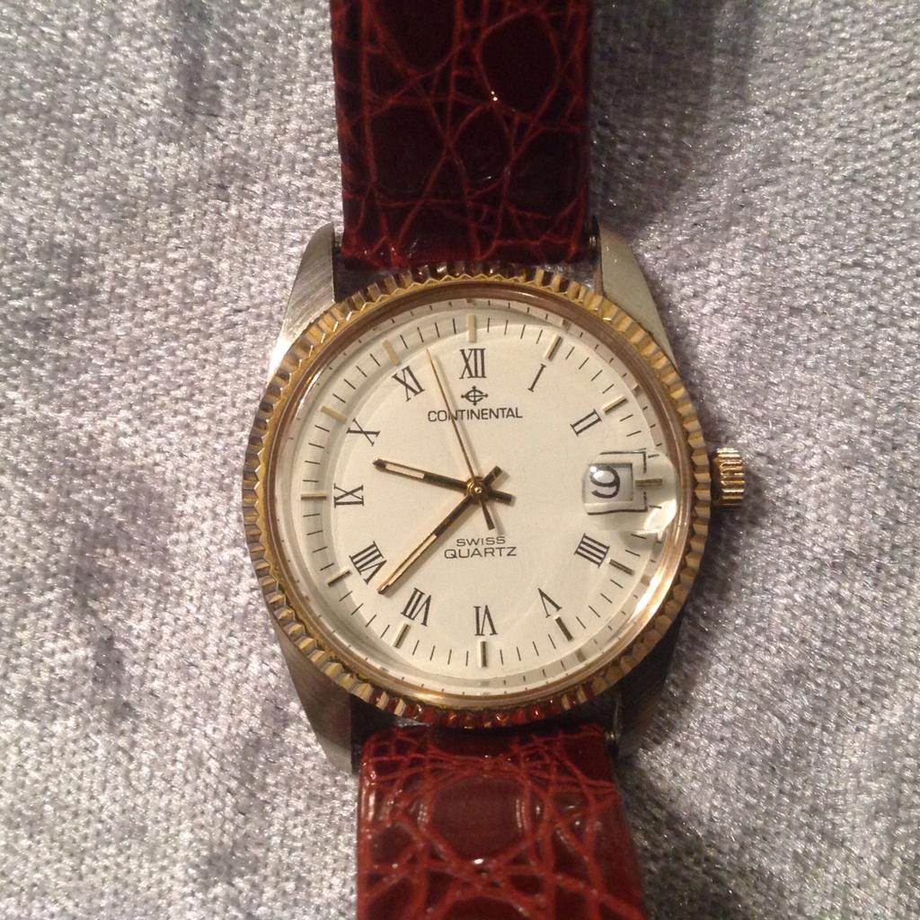 Rare Continental Swiss Watch 1614 with date in NG5 Nottingham