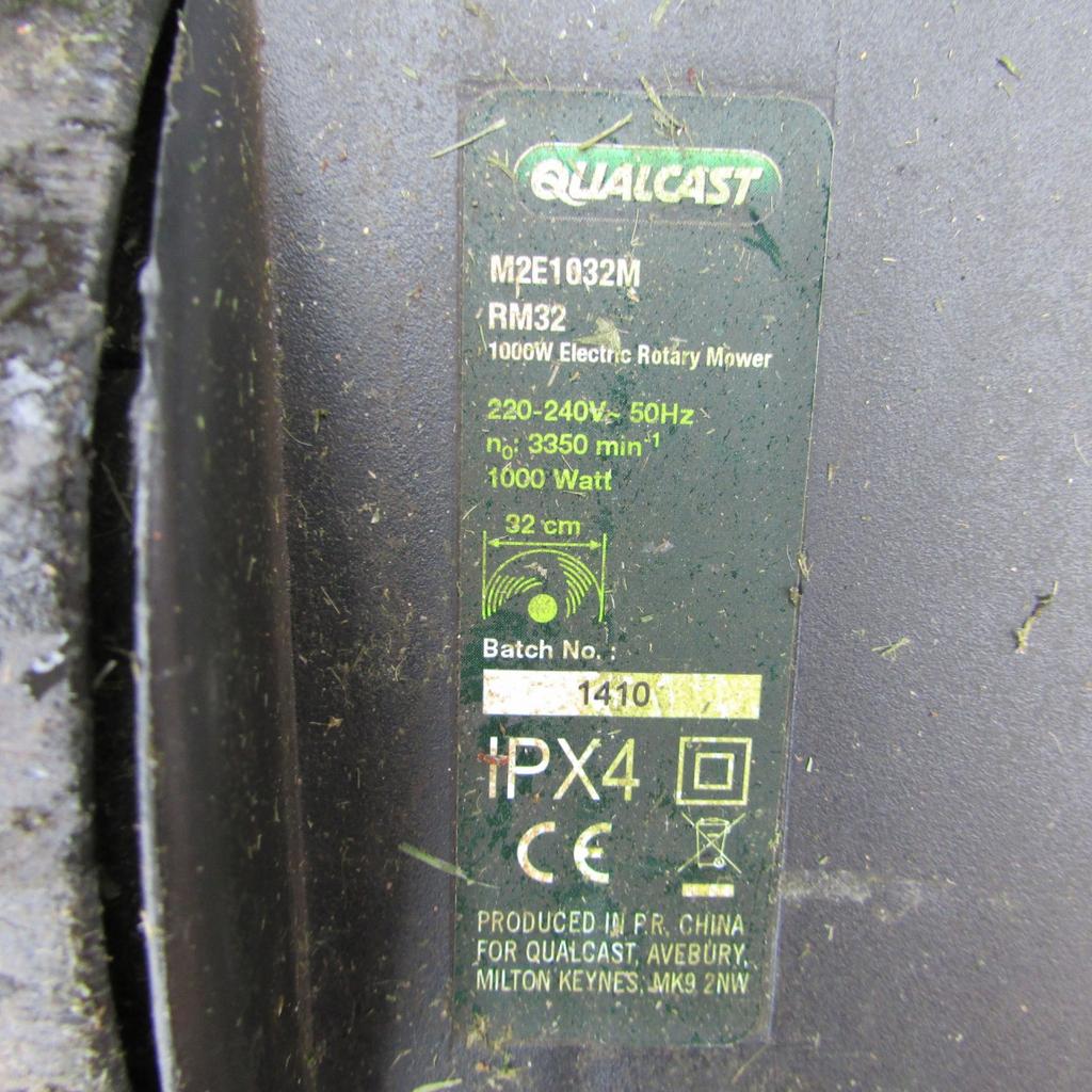 Qualcast m2e1032m hot sale