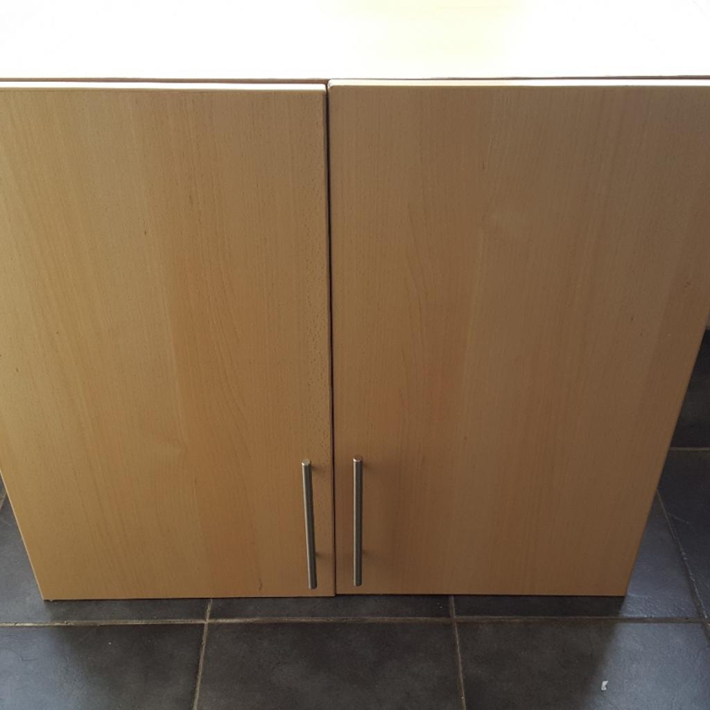 Howdens Greenwich Beech double wall unit in NE32 Tyneside for £20.00