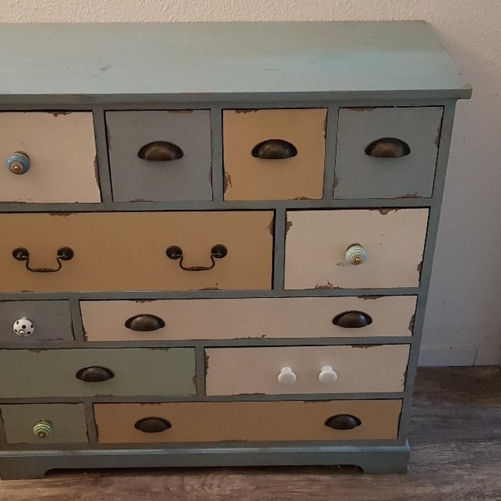 Bunte Vintage Kommode Shabby Chic in 41470 Neuss für 80,00 € zum ...