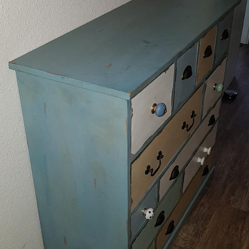 Bunte Vintage Kommode Shabby Chic in 41470 Neuss für 80,00 € zum ...