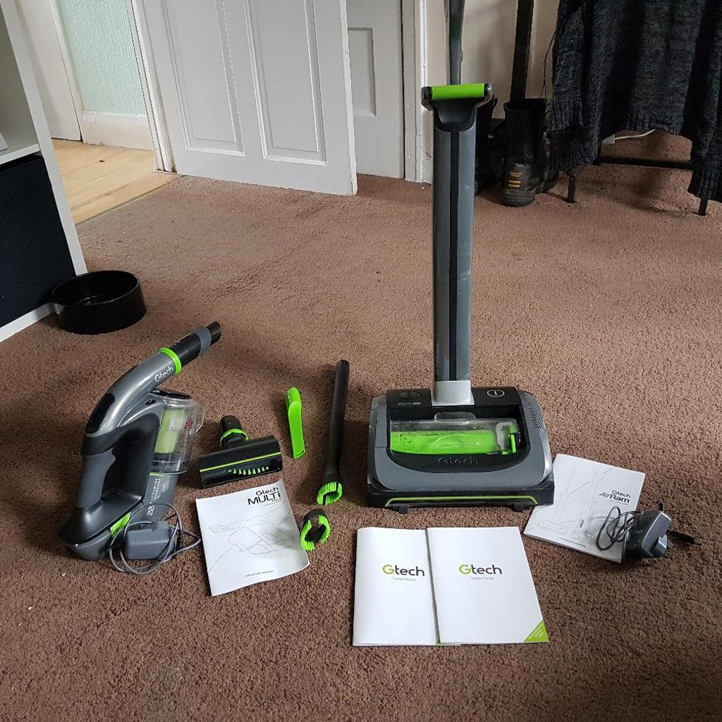 gtech air ram & MK 2 cordless handheld vaccum in CR0 Croydon for £150.