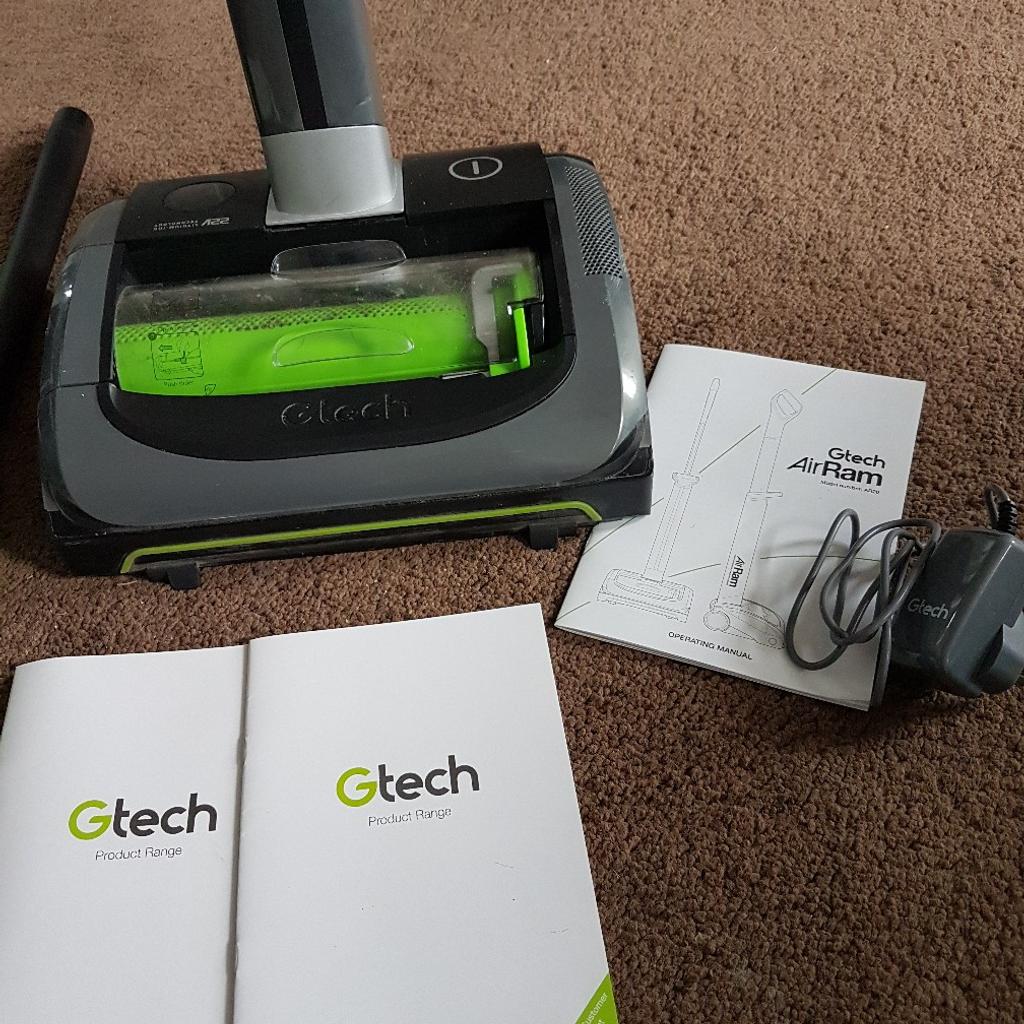 gtech air ram & MK 2 cordless handheld vaccum in CR0 Croydon for £150.
