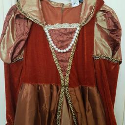 Horrible Histories Tudor Queen excellent condition. Size medium label says 5-6
but will fit up to a 7yr old.