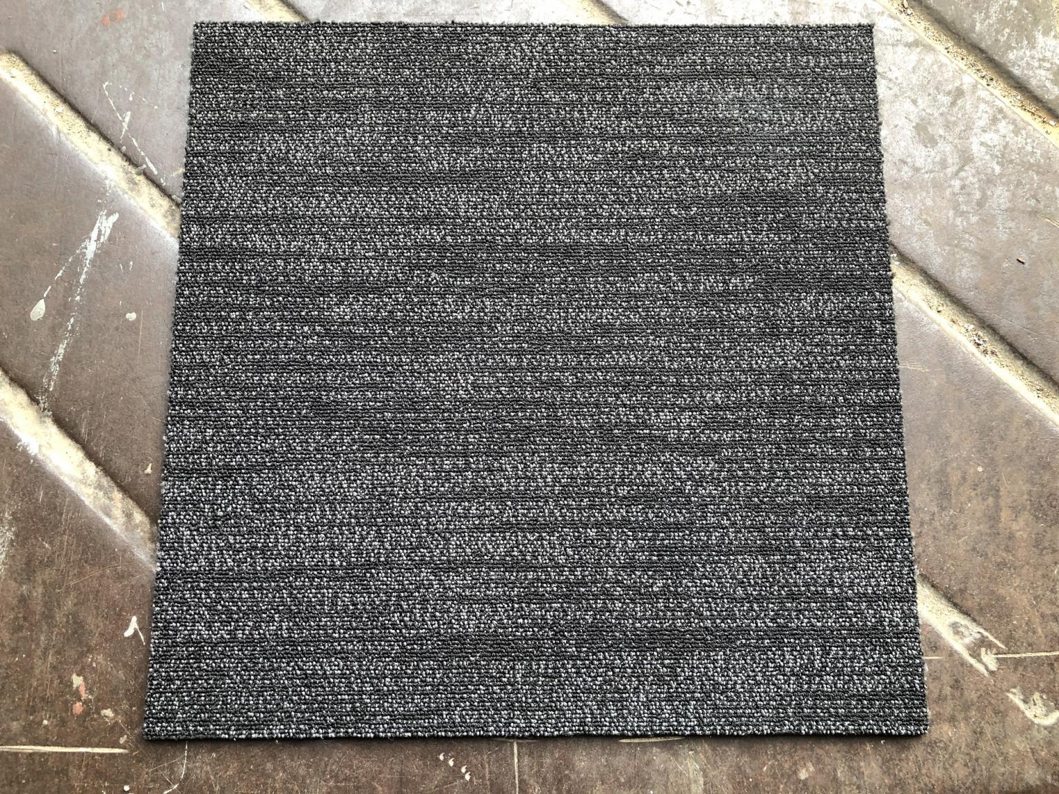 Black (with Grey Specks) Carpet Tiles in SE15 London for £1.00 for sale