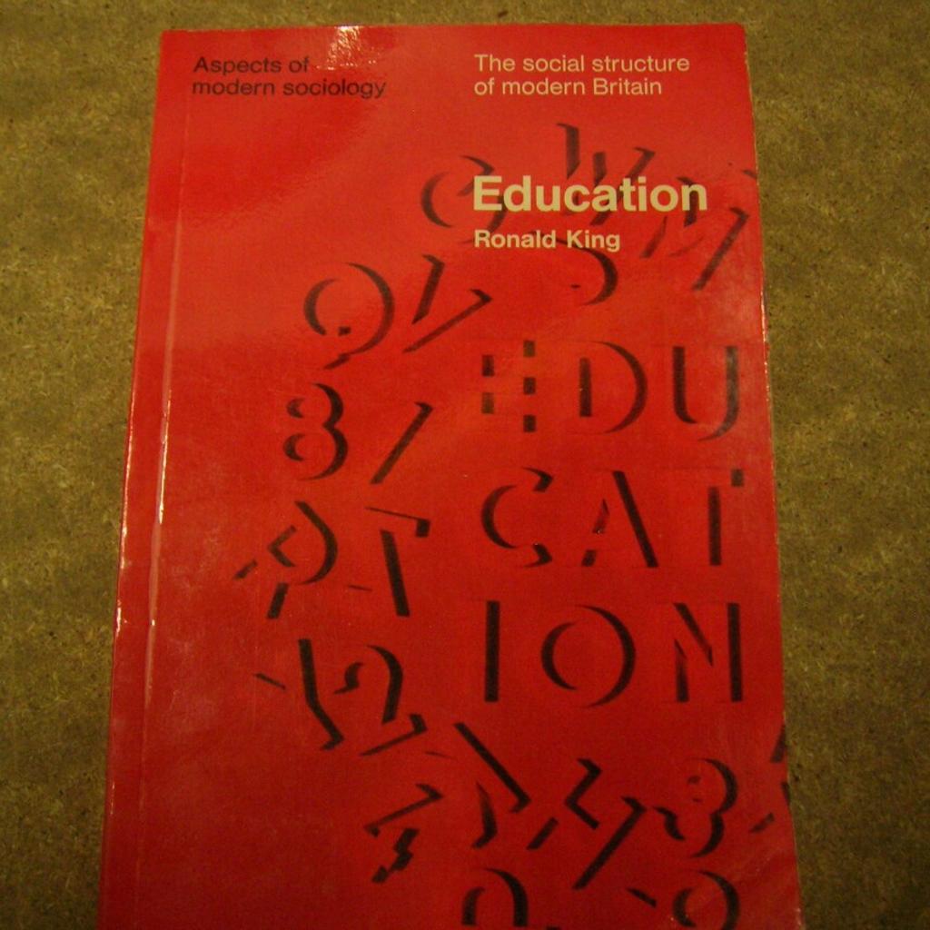 Education book
used but good condition
Collection only