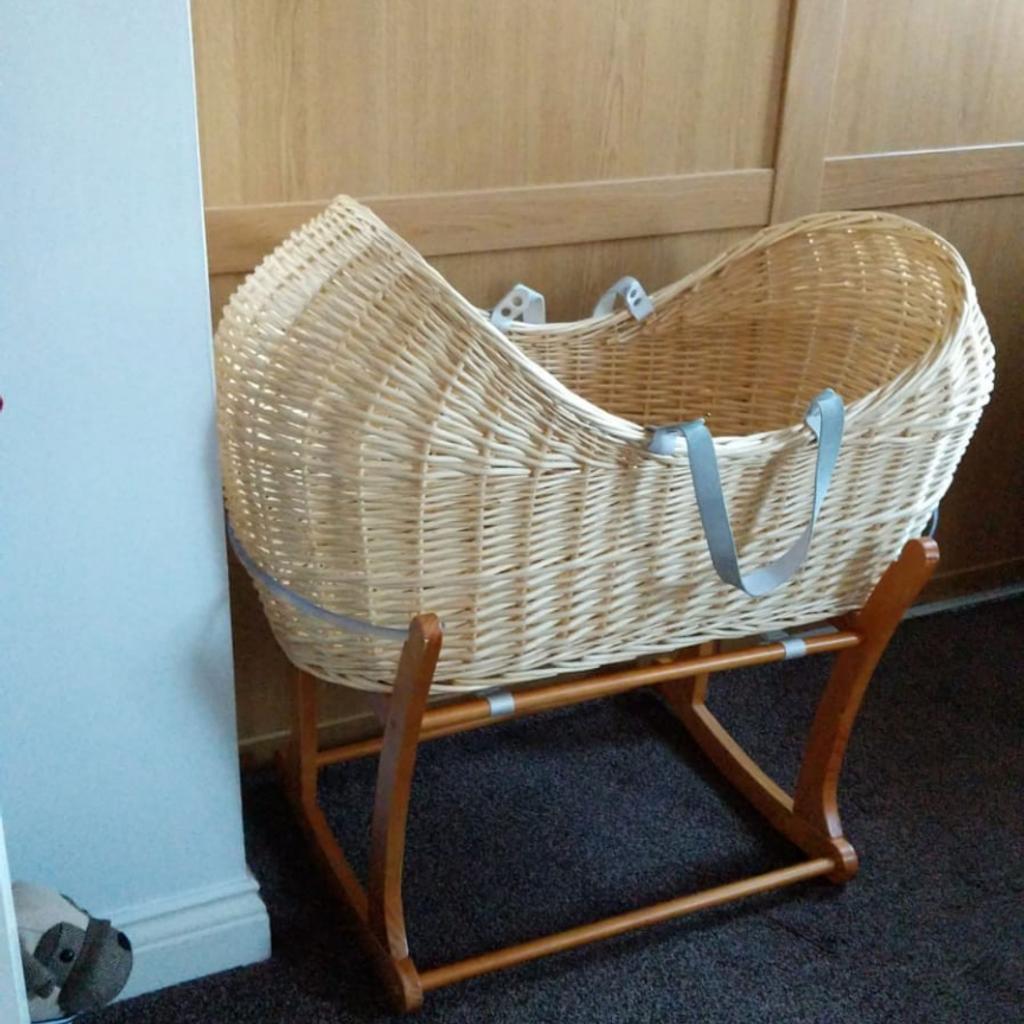 Peter Rabbit Moses Basket and Stand £15 in Wakefield for £15.00 for ...