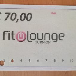7mal Eintritt für Fitlounge, im Wert von 30€ statt 49€.