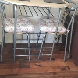Good condition apart from 2 little paintmarks on top not really noticeable tho
can have cushions
20 ono