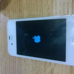 Iphone 4s. White. Perfect condition, EE. Charger