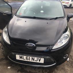 NEED GONE ford Fiesta good condition. Reliable car. ONLY 57300 on clock. 12 months MOT. Does have advisory’s hence the price 2xrear coil springs. And brake pad.. which is really minor , valued at 4350 on auto trader, it’s also got part service history. I need to find the book out tho. It’s miss placed only. Missed about 3 services