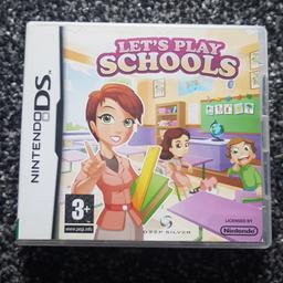 ds game in perfect condition. lets play school age 3 +