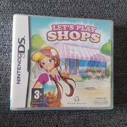 perfect condition lets play shop ds game