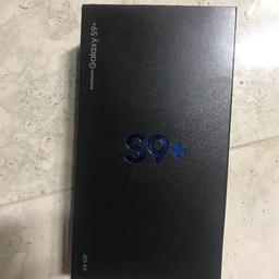 This is a brand new s9 plus . Only the box has been opened to show potential buyers.

all accessories in seal and so is the phone.

unlocked no silly offers 07379752284