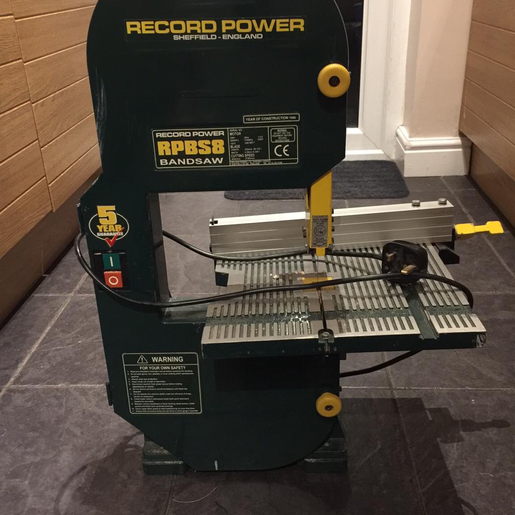 Band saw record power band saw in SM5 Sutton for £50.00 for sale Shpock